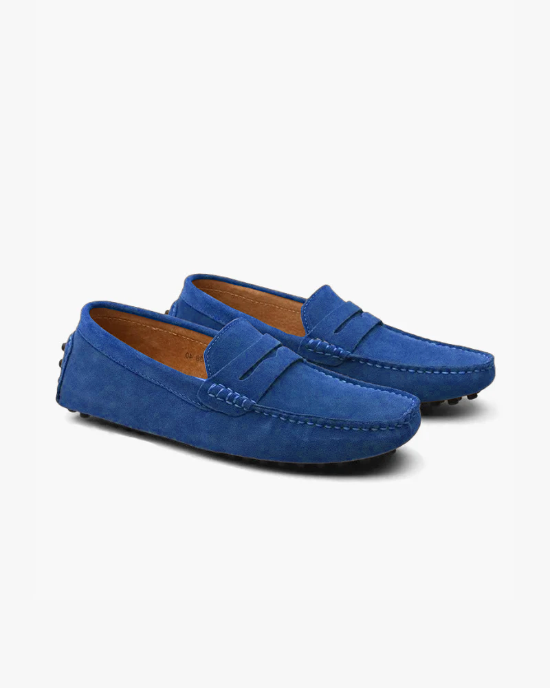 Luxurious Suede Driver Moccasins