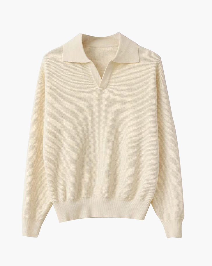 BUSAN Classic V-Neck Polo