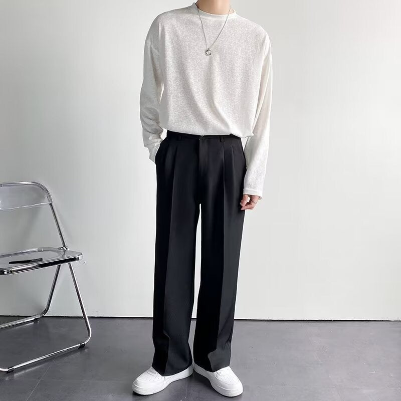 Tailored GUNSAN Trousers: Perfect Fit, Effortless Style
