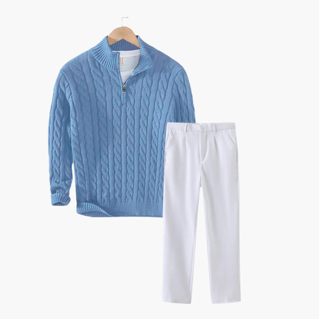 Cozy Chic: Riviera Winter Stroll Collection