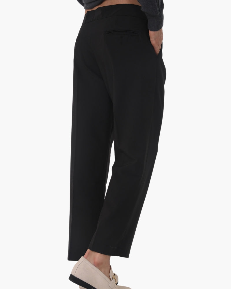 Chic Parisian High-Waisted Trousers