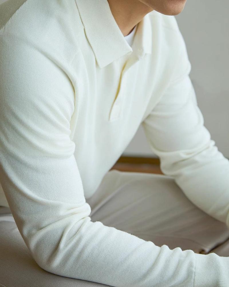 Luxurious 100% Pure Wool Polo