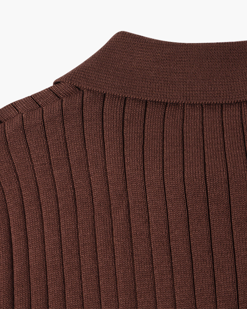 SUWON Classic V-Neck Polo