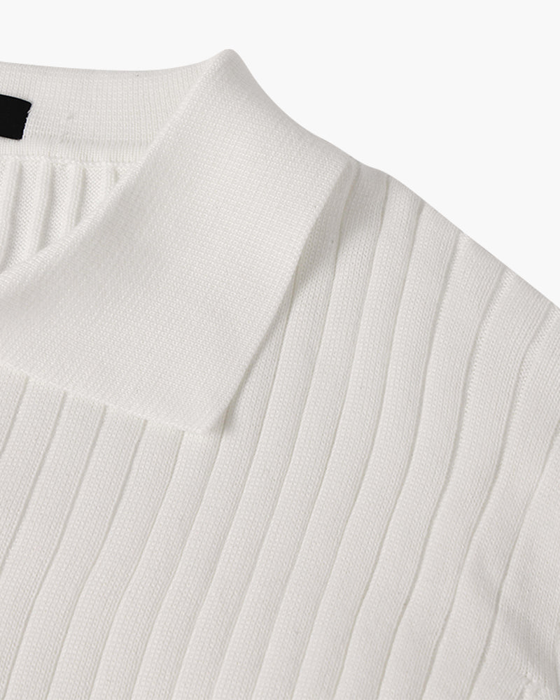 SUWON Classic V-Neck Polo