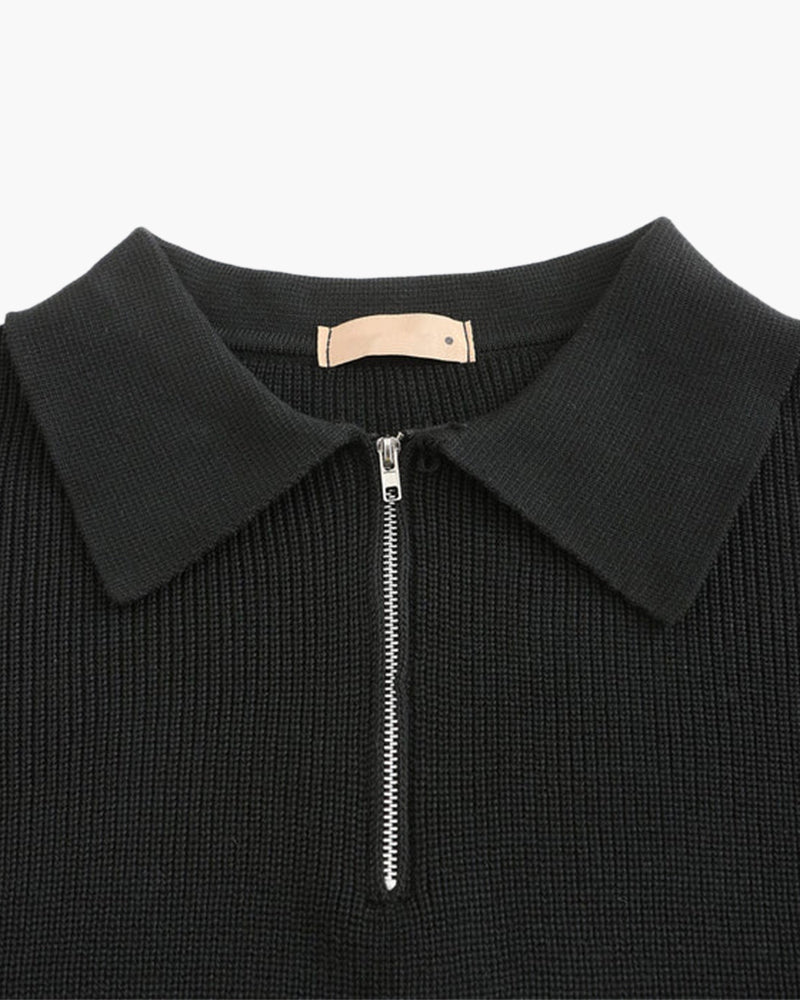 Cesare Half-Zip Knit Pullover
