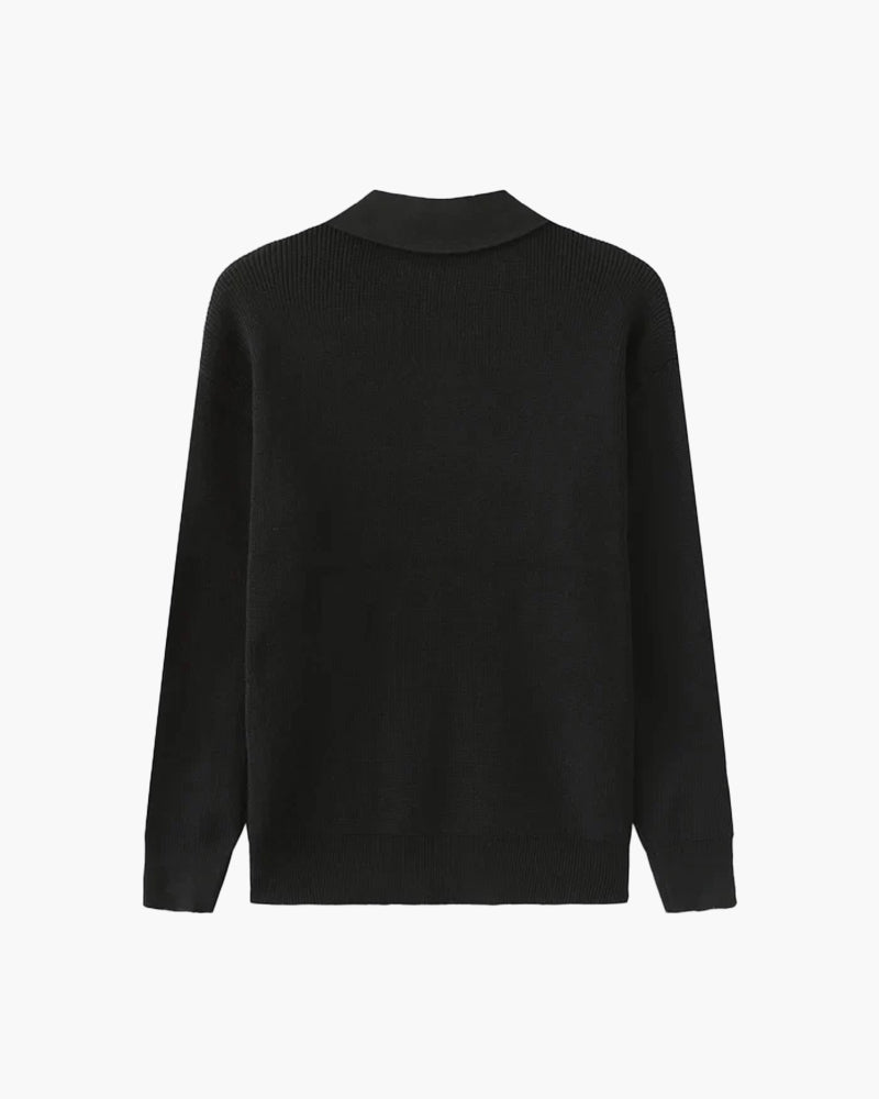 Cesare Half-Zip Knit Pullover