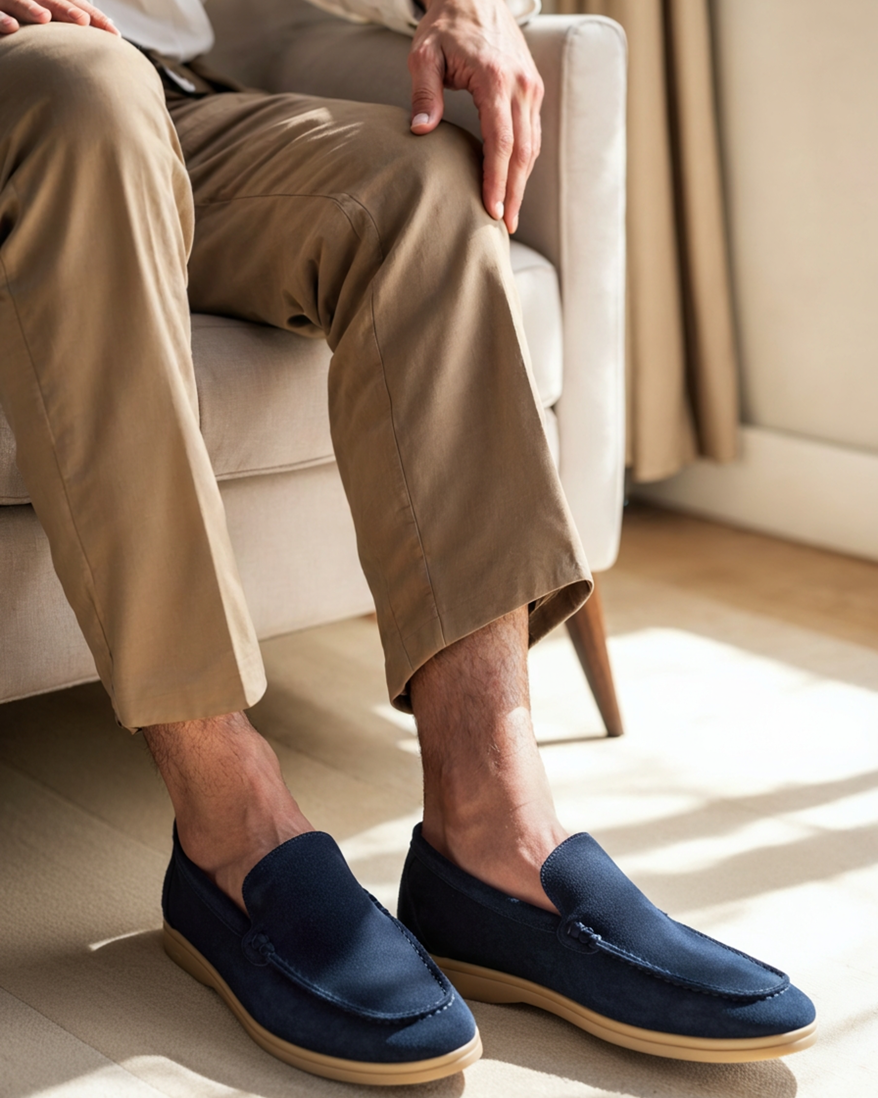 Timeless Elegance: Luxe Suede Loafers