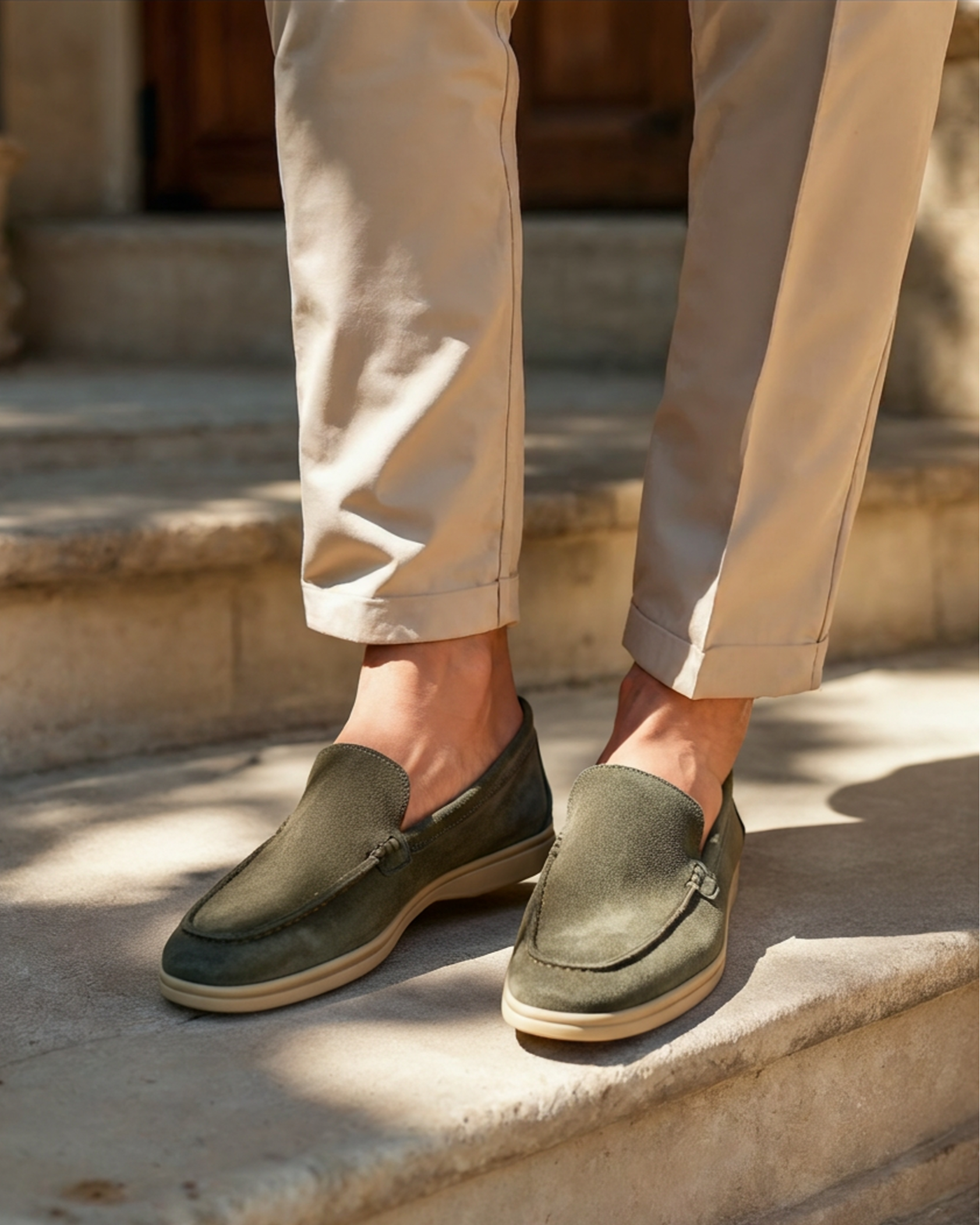 Timeless Elegance: Luxe Suede Loafers